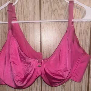 Cacique Hot Pink Full Coverage Underwire Bra